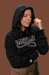 Norteña Embroidered Heavyweight Cropped Hoodie